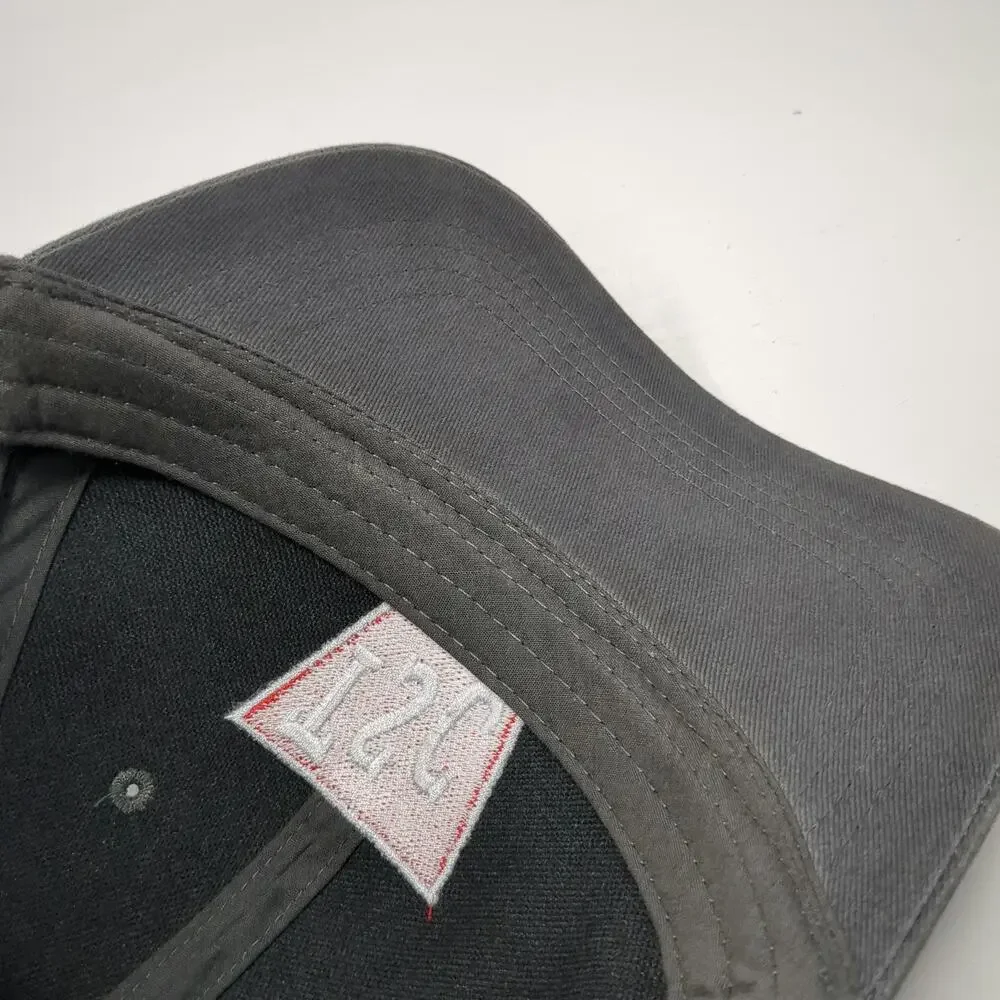 Tractor Supply Co Baseball Cap Gray One Size Strapback TSC Logo Embroidered Hat